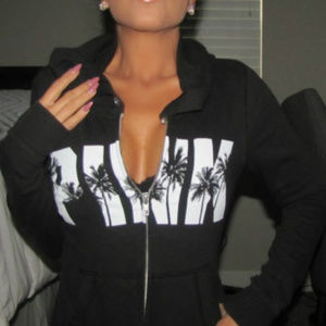 Victoria's Secret PINK zip up hoody sweatshirt xs